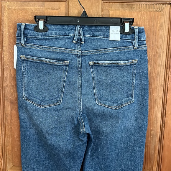Good American Good Legs Cigarette Hem Jeans Size 10/30 - Picture 9 of 11